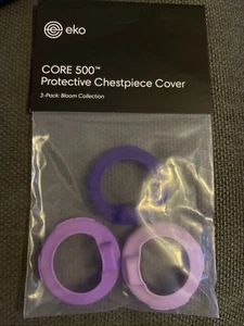 Stethoscope Chestpiece Cover  EKO CORE 500 Digital Stethoscope  3 Pk Bloom - Picture 1 of 2
