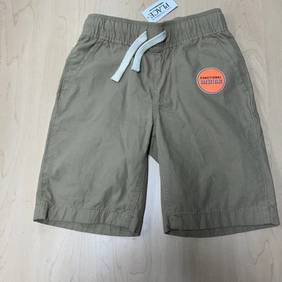 Шорты-чино The Children's Place цвет льна униформа на шнурке 6 - Изображение 1 из 4