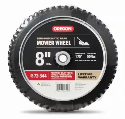 Oregon 8 pulgadas Rueda trasera para cortacésped R72-344 juego de 2 *nota* Foto 1 de 4