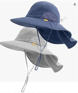 FURTALK Toddler Kids Sun Hat UPF 50+ Sun Protective Bucket Hat for Baby Summer B - Picture 1 of 9