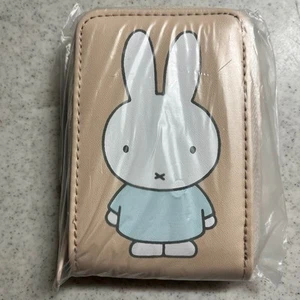 Miffy Acordeón Estuche para Tarjetas Billetera Organizador con Cremallera, Japón Limitado, Nuevo - Imagen 1 de 24