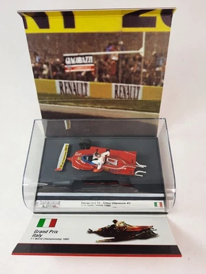 Brumm Ferrari 312 T5 #2 Gilles Villeneuve Imola 1980 Crash 1/43 AS62 - Bild 1 von 4