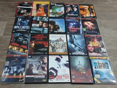 57 DVD Originali  Film HORROR STOCK LOTTO Incluso Bocelli  - Immagine 1 di 4