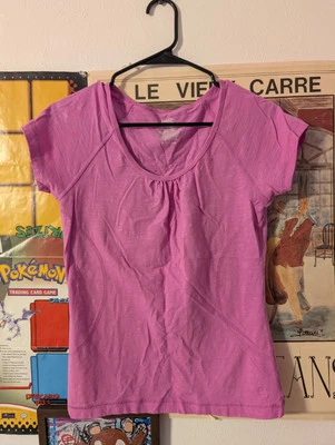 Camiseta Activa Informal Manga Corta Danskin Now Mujer Talla Pequeña S Rosa Foto 1 de 4