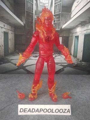 HASBRO MARVEL LEGENDS FANTÁSTICO CUATRO PRIMEROS PASOS ANTORCHA HUMANA Foto 1 de 4