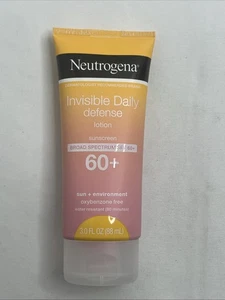 Neutrogena  Daily Defense SPF 60 Travel Sunscreen – 3 fl oz Exp 7/2026 - Picture 1 of 5