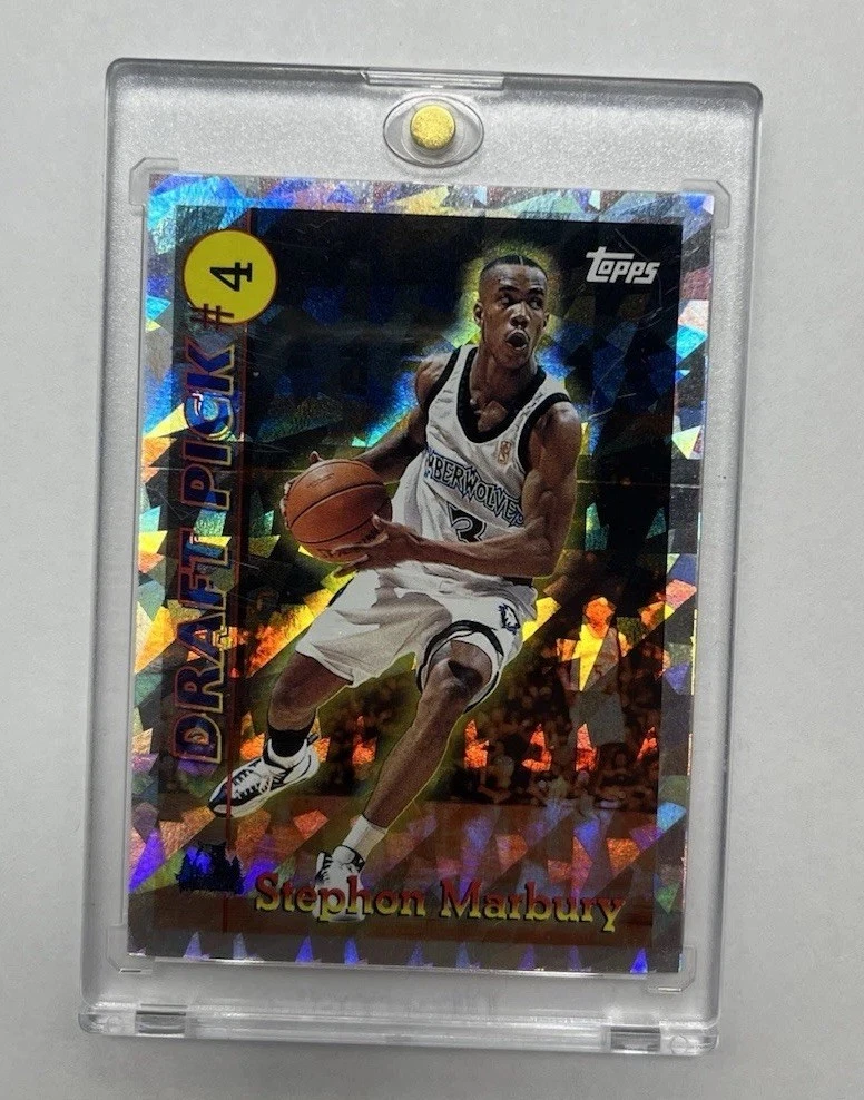 Topps Stephon Marbury Basketball Minnesota Timberwolves Sports