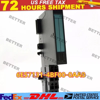 New Siemens 6ES7 131-4BF00-0AA0 6ES7131-4BF00-0AA0 Electronics Module for ET200S - Image 1 of 4
