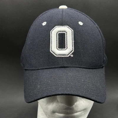 Ohio State Buckeyes Hat Zephyr 7 5/8 Wool Acrylic Navy Script Logo - Image 1 of 4