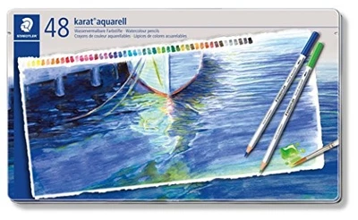 Lápices Staedtler Karato Akuereru lápices de acuarela 48 colores 125 M48 Foto 1 de 4