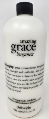 Philosophy Amazing Grace Bergamot Firming  32 oz + pump NEW - Image 1 of 4