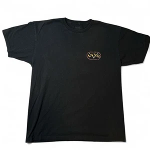 Vans off the wall T Shirt Grim Reaper crystal ball size large Y2K Black - Picture 1 of 3