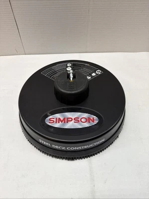 Simpson Cleaning универсальный скруббер, 15-дюймовый стальной очиститель поверхности мойки высокого давления - Изображение 1 из 3