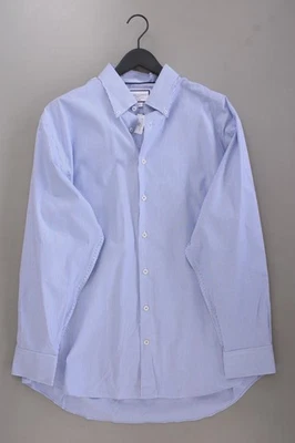 ✨ CHARLES TYRWHITT camicetta per uomo taglia Hemdgröße 46, XXL, 56 rigato blu ✨ - Imagen 1 de 4