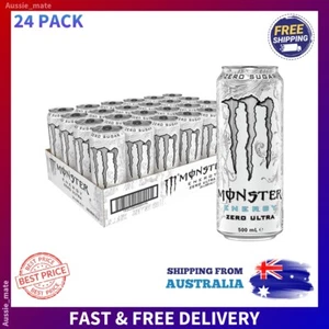 Monster Energy Zero Ultra 24x500ml Citrus High Caffeine Australia - Picture 1 of 7