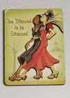 Vintage Too Blessed To Be Stressed Magnet