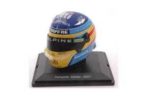 SPARK 5HF 061 HELMET CASCO F. ALONSO ALPINE GP 2021 1/5 F1 SCALE MODEL - Foto 1 di 1