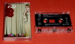 PULP - 2 TRACK CASSETTE TAPE SINGLE - PARTY HARD - Picture 1 of 4