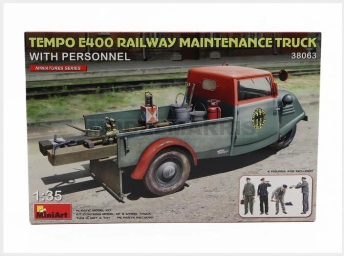 TEMPO E400 RAILWAY MAINTENANCE KIT 1 35 Miniart Kit Auto Modellino Nuovo