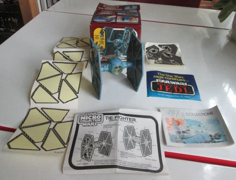 Vintage 1982 Kenner Star Wars Micro Collection Imperial Tie Fighter Cover