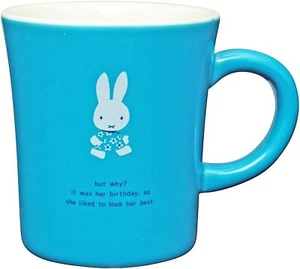 Miffy Color Mug Cup Birthday Blue 208133 from Japan - Picture 1 of 2