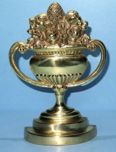 Vintage Brass Ornate Neoclassical Design Bookend (1 only) 7.5" Tall - Picture 1 of 7
