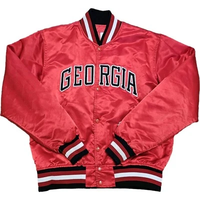 Chaqueta De Colección Años 90 Georgia Bulldogs Starter Talla M Hecha en EE. UU. Foto 1 de 4