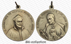 Religious Medal S.Ignatius de Loyola-B.Joseph Pignatelli. Soc.Jesu 1933 - Picture 1 of 1