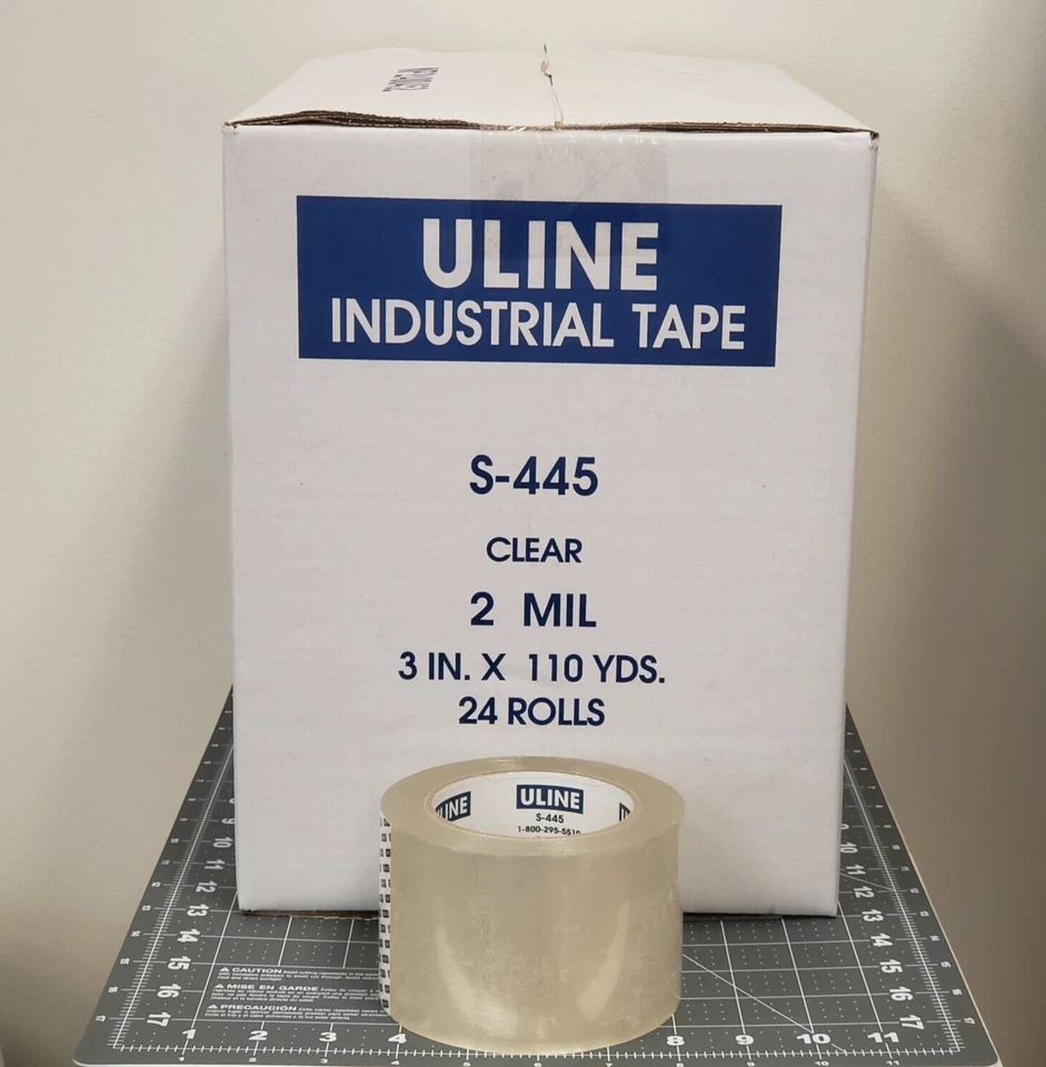 U-Line ‎S-445 Industrial Shipping & Packing Tape - 2 Pack