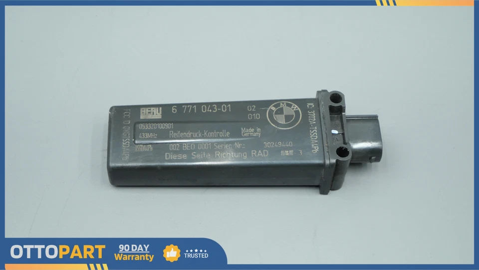 Unidad de antena de recepción sensor monitor de presión de neumáticos BMW Z4 2003-2008 OEM 6771043 Foto 1 de 4