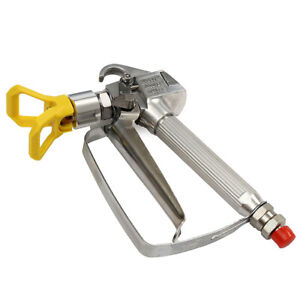 New ListingAirless Paint Spray Gun Sprayer High Pressure 3600 Psi 517 Tip Joint Compatible