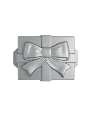 GP&ME STAMPO PER TORTA FIOCCO REGALO TEGLIA ANTIADERENTE ALLUMINIO PRESSOFUSO  - Immagine 1 di 2