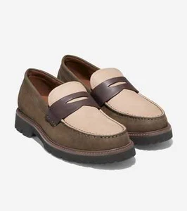 Cole Haan American Classics Pinch Penny Loafer men shoes sz 9 Deep Olive C38731 - Picture 1 of 3