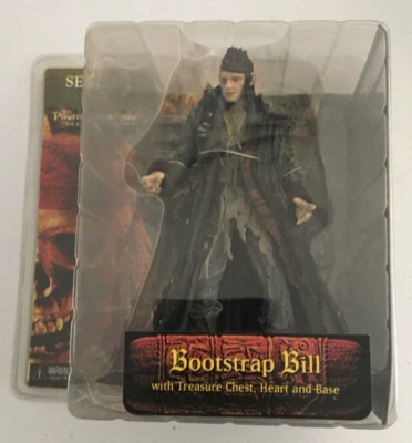 NECA Piratas del Caribe COFRE DEL HOMBRE MUERTO SERIE 2 Bootstrap Bill NUEVO Foto 1 de 2