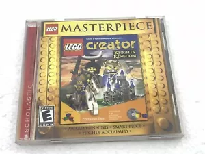 PC Video Game LEGO Masterpiece Creator Knights Kingdom Windows 95 98 XP Rated E - Picture 1 of 3
