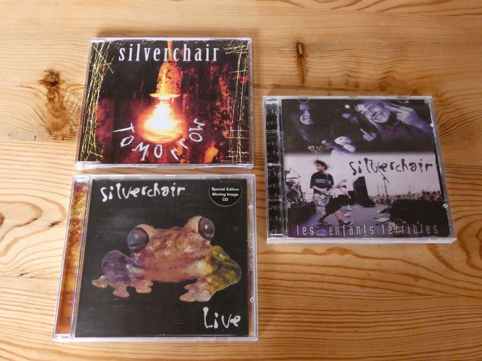 SILVERCHAIR Lot 2 CD Live At The Cabaret Metro Promo / Tomorrow + 1 Gift CD RARE - Photo 1/4