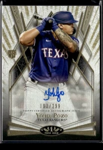 2022 TOPPS TIER ONE BREAK OUT AUTOGRAPH #BOA-YP YOHEL POZO RC (063/299) - Picture 1 of 2