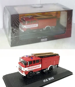 MODELLINO IN METALLO VIGILI DEL FUOCO - IFA W50 - SCALA 1:72 - ATLAS - NUOVO - Foto 1 di 5