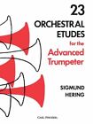23 Orchestral Etudes book Hering, Sigmund trumpet