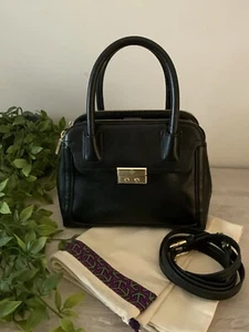 TORY BURCH ROBINSON DOUBLE ZIP MINI CROSSBODY SATCHEL~EXCELLENT CONDITION! - Picture 1 of 12