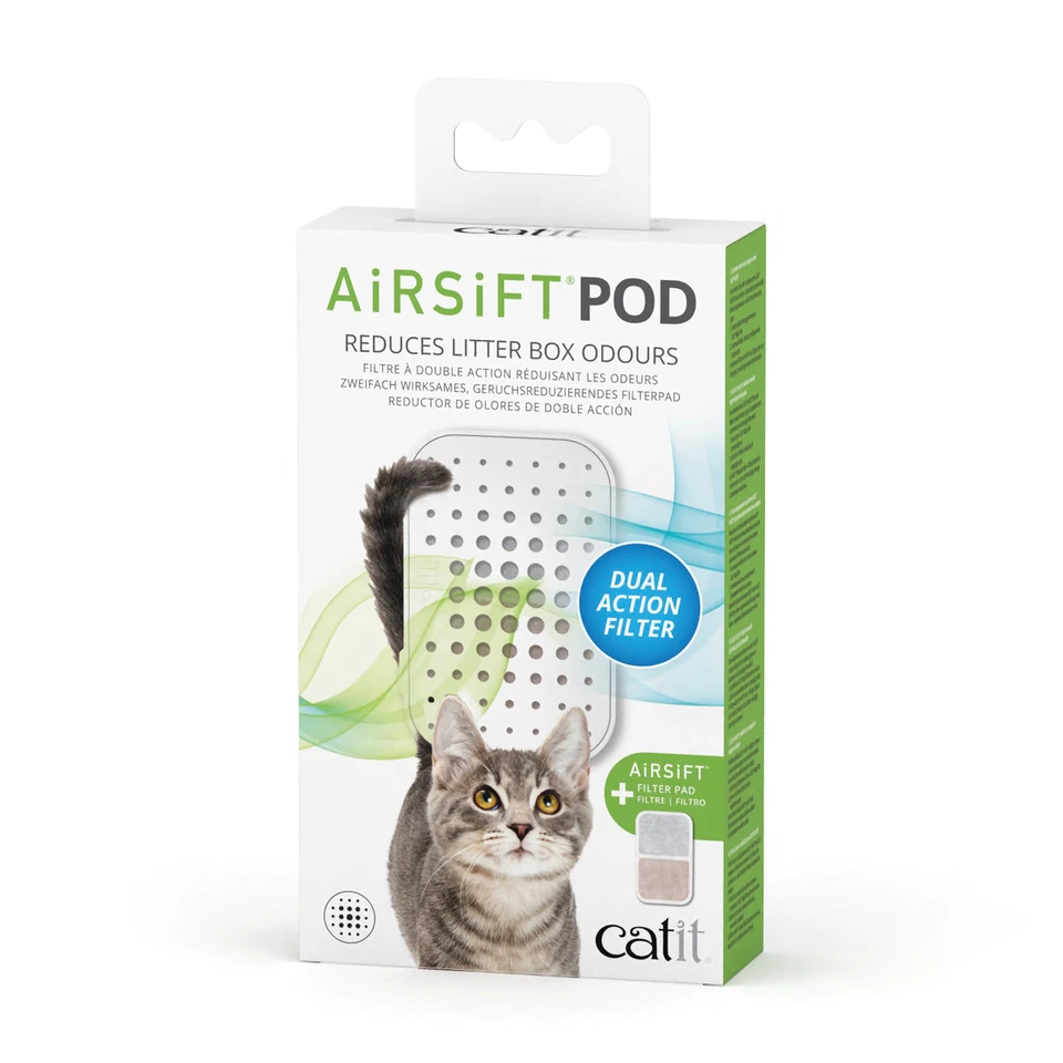 Catit Airsift® Pod: Die Zukunft der geruchsfreien Katzentoilette