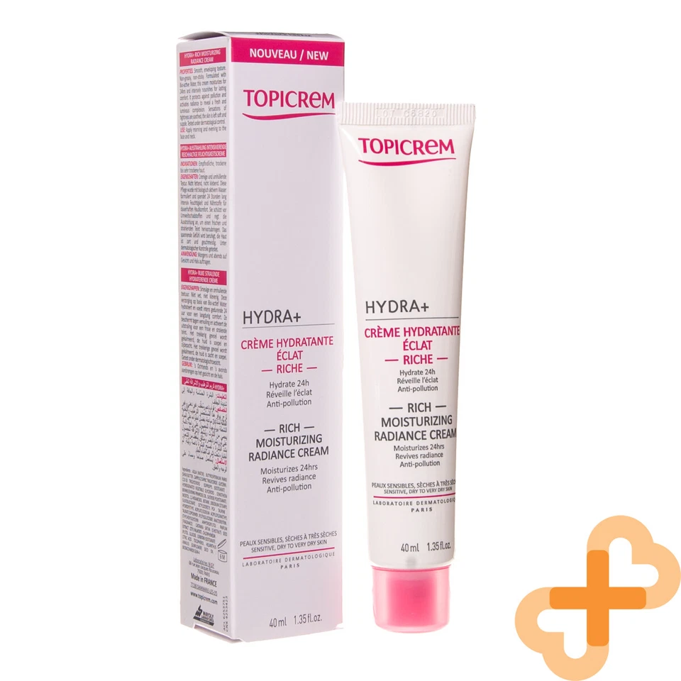 Crème hydratante Topicrem Hydra 40 ml Éclaircissant