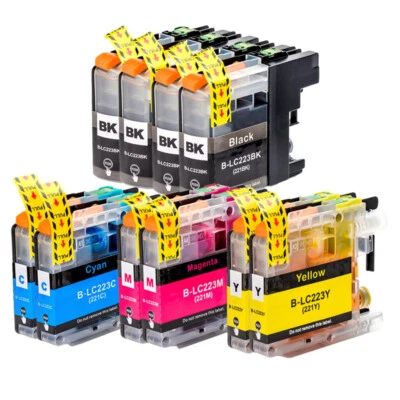 10x Druckerpatronen Kompatibel für Brother LC223 XL Patronen MFC J5320DW J4420DW - Bild 1 von 4