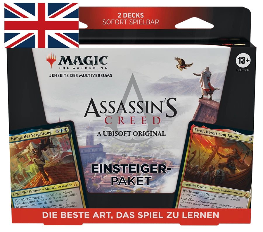 Assassin’s Creed Einsteigerpaket – 2 spielfertige Decks (englisch) | Magic - Bild 1 von 1