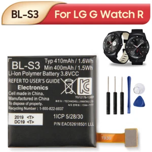 Original Replacement Battery BL-S3 For LG G Watch R W110 W150 Battery 410mAh - Picture 1 of 6