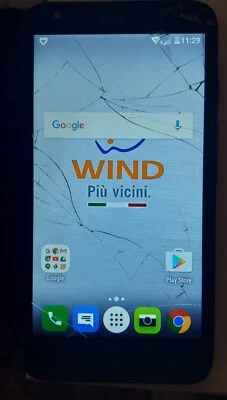 Telefono con Vecchio Logo Twitter - Immagine 1 di 4