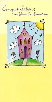 Thoughtful CONFIRMATION Gift Card Money Holder by American Greetings + Envelope - Image 1 of 4