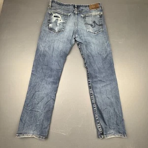 AG Adriano Goldschmied The Graduate Jeans Herren 33x34 Tailored Leg Distressed - Bild 1 von 11