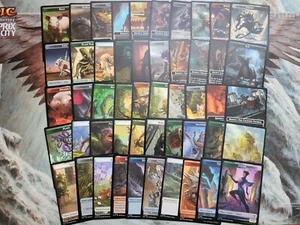 300 MTG Magic the Gathering Cards Bulk 2 sided Token Lot  - Free Shipping! - Picture 1 of 1