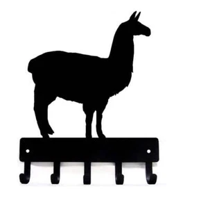 Llama 5 Hook Wall Mount Key Rack/Holder Made in USA - Picture 1 of 5